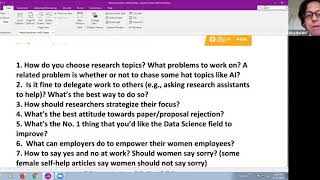 Women in Data Science QnA