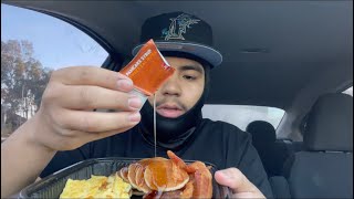 Eating Breakfast At Jack in the Box