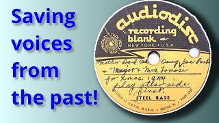 Rescuing a home recording I found in an Antiques shop!