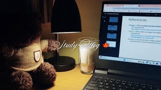 Study Vlog 🍁☕