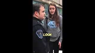 Feminist arrested Steals Signs