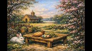 Easter Morning in a Quiet Medieval Garden 🌿🐣 Slow Lute & Flute