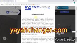 Mengubah Akun Demo menjadi Akun Ril di Spectre