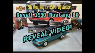 Revell 1990 Mustang LX Drag Car finished build reveal video. 