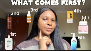 step by step guide on how to layer your skincare products for glowing skin 