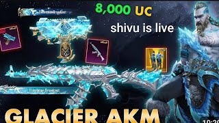 😶‍🌫️New Glacier 😶‍🌫️🫣Ultimate sat crate opening 2000kuc  please subscribe GlacierAKM And uzi opening