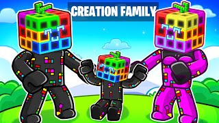 Adopted by a CREATION FAMILY in Blox Fruits..