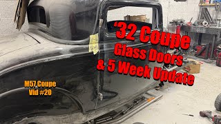 BMW M57 1932 3W Ford Coupe Fibreglass Doors & Big Update Vid#20