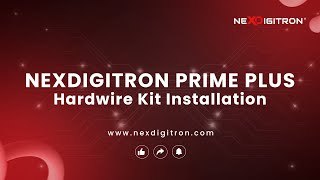 NEXDIGITRON PRIME PLUS DashCam Hardwire Kit - Installation & Setup