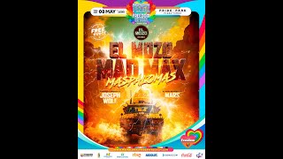 El Mozo Colombia "Mad Max" live at  Maspalomas Pride by Freedom 2025