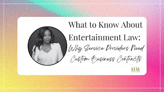 Why I Need a Contract? #serviceprovider #entertainmentlawyer #contracts #businessowner