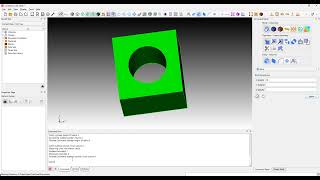 2025 update! Your first hex mesh using the Coreform Cubit command line