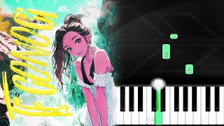 TE CONOCÍ (Super Slowed) ▶ Piano Tutorial