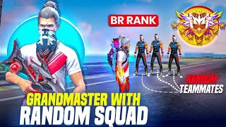 Pushing Grandmaster With Random Players Squad 💀 - Br Rank | KUNDAN FF