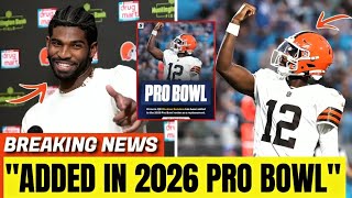 BREAKING NOW: Shedeur Sanders Named to 2026 Pro Bowl Roster — INTERNET ERUPTS