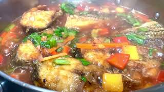 SWEET & SOUR STRIPED BASS