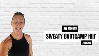 🥵 Total Body Bootcamp HIIT | HIGH INTENSITY | Bodyweight #hiit #hiitworkout #bootcamp
