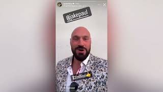 Jake Paul and Tyson Fury make million dollar bet on Tommy Fury fight 👀