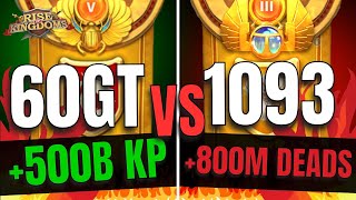 60GT vs 1093 KVK Stats and Rankings