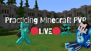 🔴LIVE🔴Practicing PVP! Accepting duels from viewers on mcpvp.