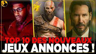TOP 10 NEW GAMES ANNOUNCED🔥State of Play 2026 | God of War, John Wick, Silent Hill & many more!