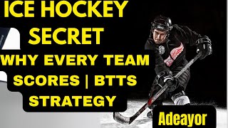 ICE HOCKEY Betting Strategy: How 98%+ of Ice Hockey Games Ended With BTTS (Full Strategy Explained)