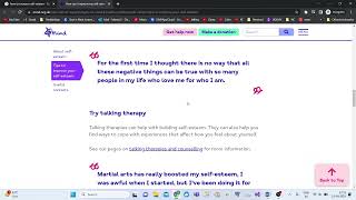 How to improve self-esteem