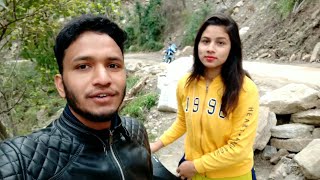 My First Vlog || Sister of Pahadi Biker || First time Riding Bike ||  Preeti Rana