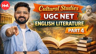 UGC NET English Unit 7  | CULTURAL STUDIES | UGC NET English Literature by Aman Kakkar