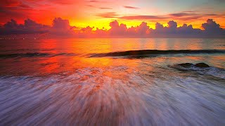Oceans and Sunsets : Relaxing Music, Beautiful Views of Beaches, Sunsets and Sea. Unwind & Chillout