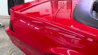 Sids Auto Detail. Camaro Iroc-Z convertible.,