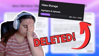 How To Manage Your Twitch Uploads and Highlight Storage! (Tutorial)