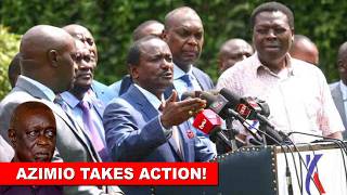 KIMEUMANA! Finally Azimio leaders take action after Oburu fired Sifuna as ODM SG!