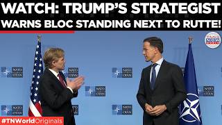 “NO MORE DEPENDENCY”: Trump’s Strategist Drops NATO 3.0 Bombshell Beside Rutte | World News