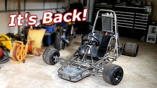 Finishing My Kx250 2 Stroke Drag Shifter Kart!