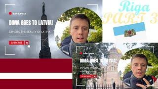 Dima in Riga - Part 3. Old Town, Theatre, Chocolate Factory