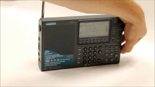 Sangean ATS909 Shortwave/AM/FM Radio - Demo for Ebay Listing