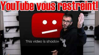 A channel banned on YouTube, mode restricted without your knowledge, support Gun Culture!