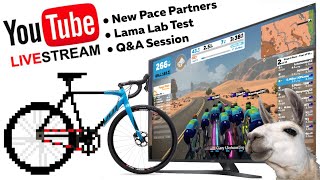 Lama LIVE: New Zwift Pace Partners // Lab Test // Live Q&A