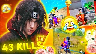 BGMI /PUBG GAMEPLAY 43 FINISHES 🔥 | WHEN ITACHI OUT OF CONTROL 😂🔥 @iTachiPlays9