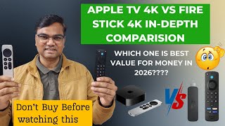 🍎 (2026) APPLE TV 4K VS FIRE STICK 4K | WHICH ONE IS BEST FOR YOU? IN-DEPTH COMPARISON! 🔥