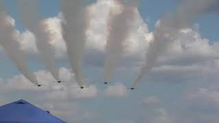 Blue Angels Fly By at SUN n FUN 2025