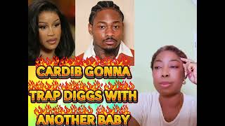CardiB Gonna Trap Diggs With A 2nd Baby To Get Back At Pree! CardiB Coming For BIA 