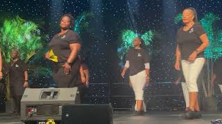 God is Standing By - The Line Dance Connection (tribute to Qween Sheila) @ 2025 Florida State Fair!