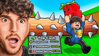 Spending $798,583,991 Getting #1 LEADERBOARD in Escape Logs For Brainrots..