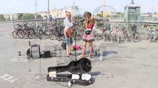 STREETMUSIC GERMANY - Hester & Holly Rose - Big Jet Plane