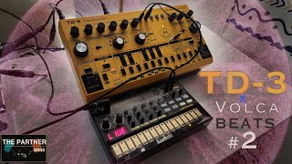 Techno live jam with Media Art  // TD-3 x Volca Beats