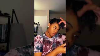 HOW TO: achieve “Curly Bang” using Donna’s Recipe “Sweet Potato Pie” collection #NaturalHair