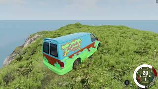 Mystery machine off a cliff?