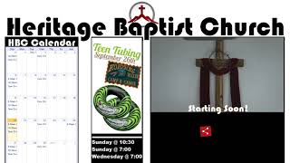 Going To Hell From The Church Pew - 9/20/20 - Heritage Baptist Church